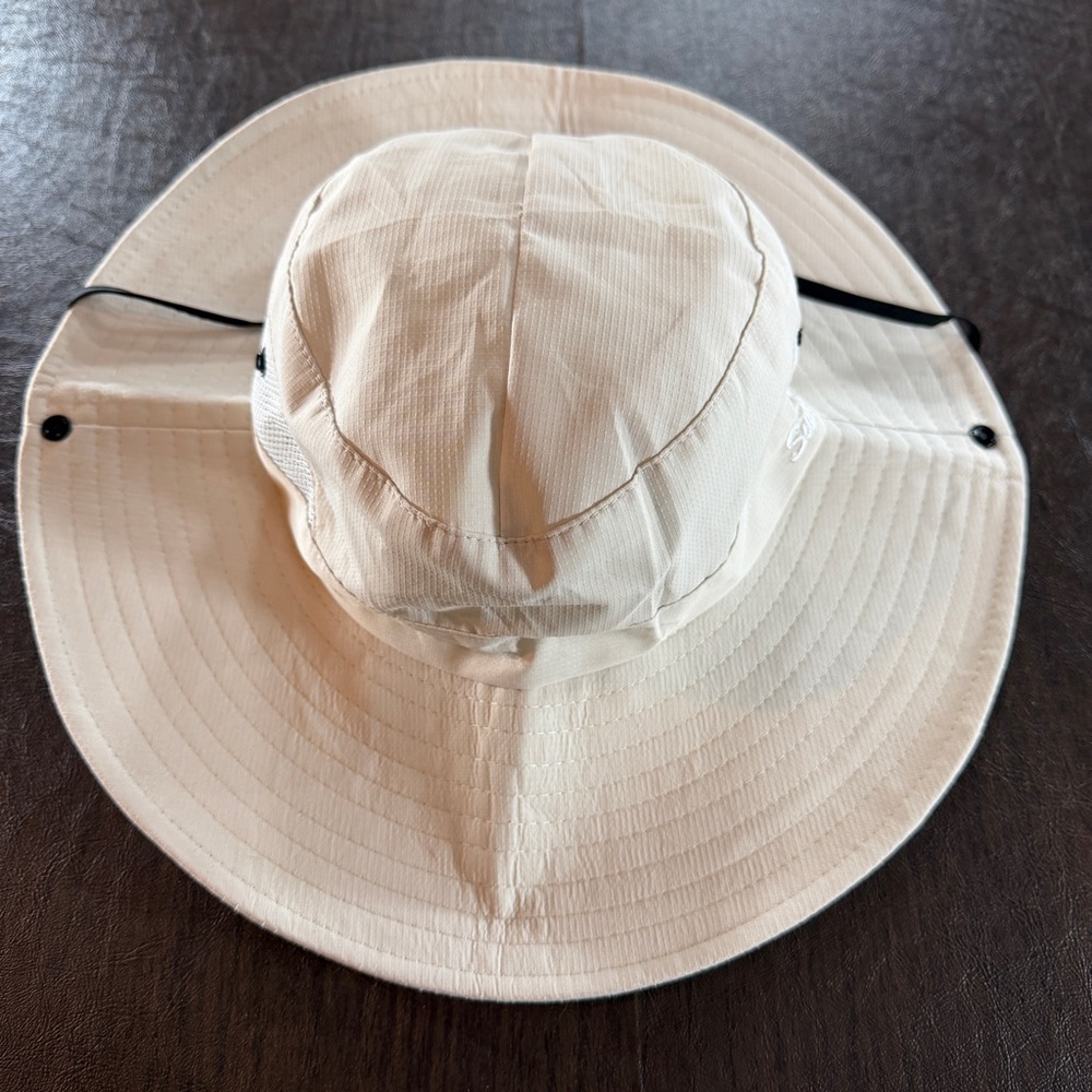 Cream Wide Brim Sun Hat